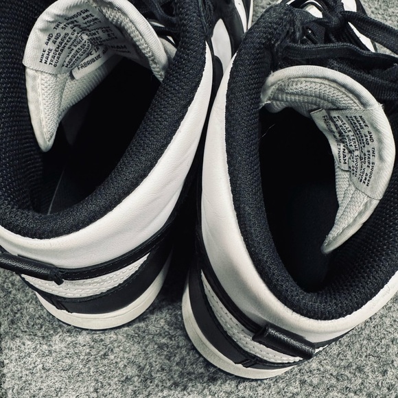 Nike Black and White Panda Dunk Sneakers main image 5